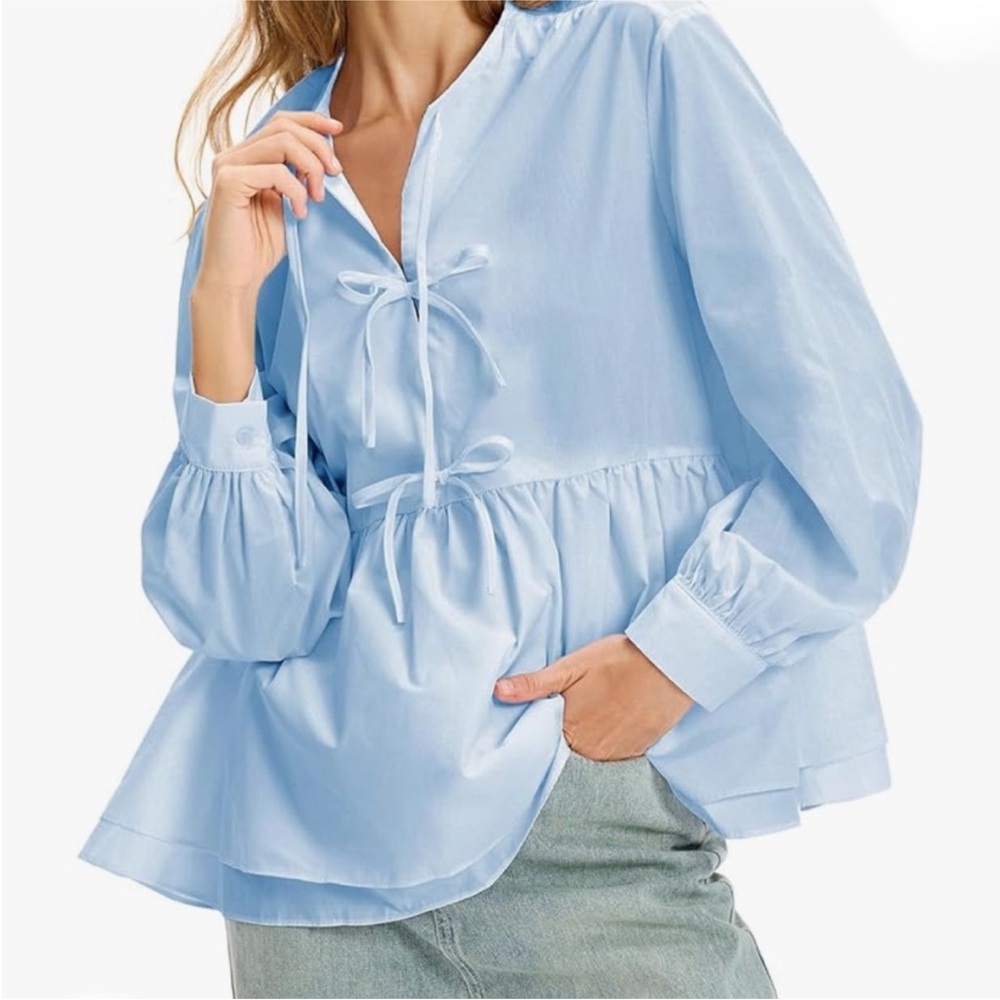 Oversized babydoll top